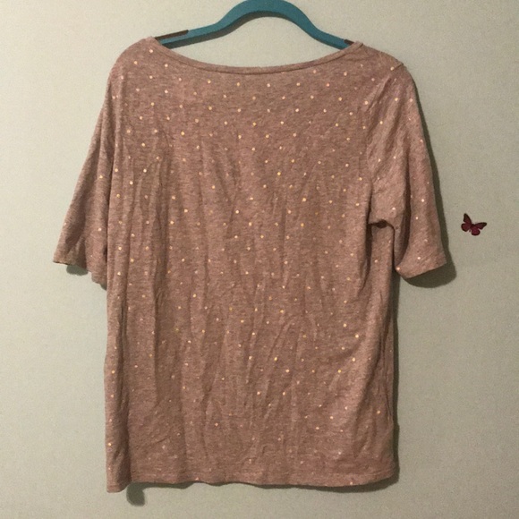 Loft Metallic Dot Tee - NWT - Picture 5 of 5